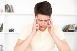 How to relieve tension headaches: releasing tight muscles at the base of the skull