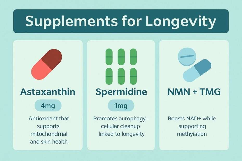The Longevity Stack 3 Supplements Researchers Are Watching